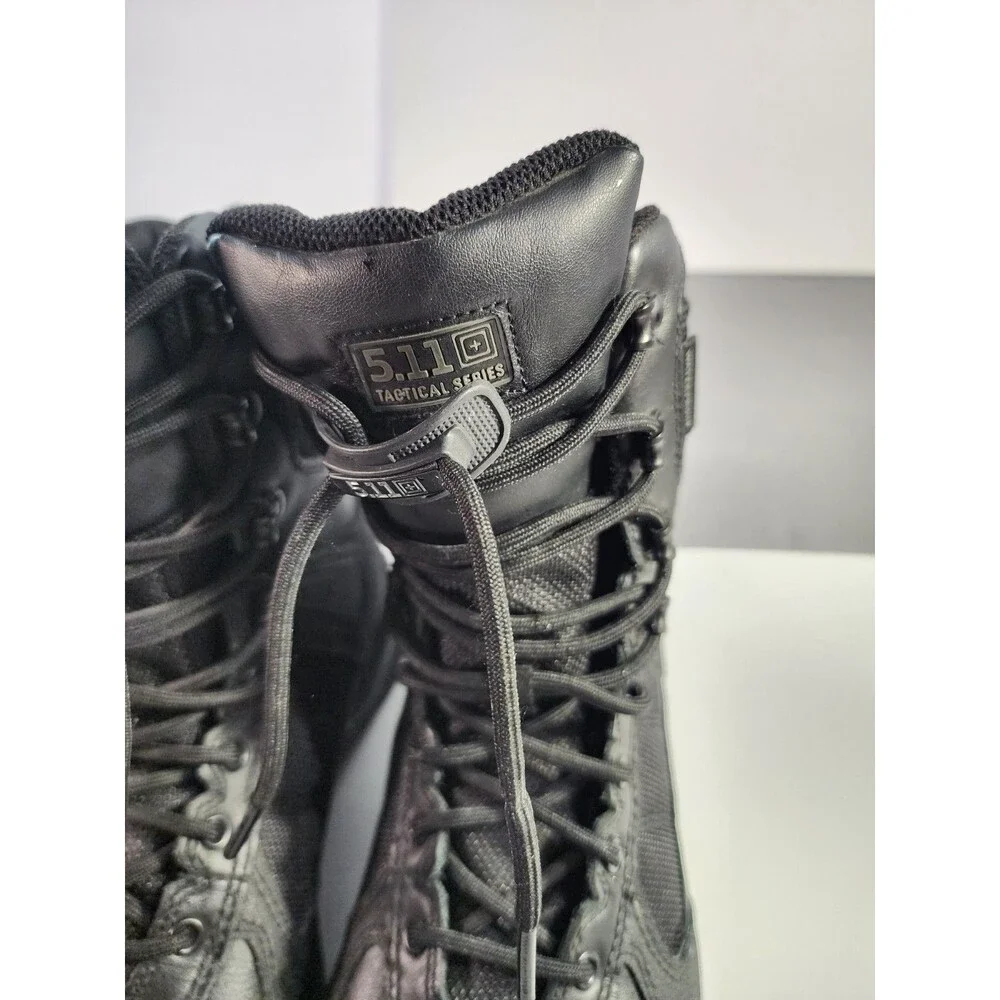 5.11 A.T.A.C 8” Shield Side Zip 150305  ASTM/CSA Men’s Size 11.5 W-019 Black